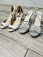 elegant silver shoes for sale  El Cajon