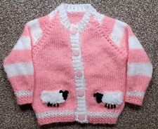 Handknitted baby cardigan for sale  HULL