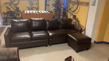 dark brown sectional couch for sale  Ann Arbor