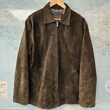 suede leather jacket for sale  UXBRIDGE