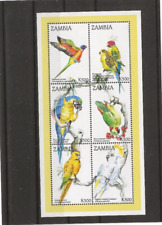 Sambia 1998 papageien gebraucht kaufen  Klotzsche