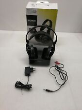 Używany, Bezprzewodowe słuchawki radiowe Sony MDR-RF855RK - czarne na sprzedaż  PL