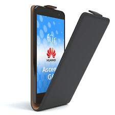 Etui na Huawei Ascend G620S Flip Case Futerał ochronny Cover Etui Czarne, używany na sprzedaż  Wysyłka do Poland