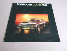 Plymouth volare brochure d'occasion  Bédée