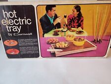 Vintage MCM Cornwall 1973 Hot Electric Tray Warming Plate USA Model 1418 16" x 9 for sale  Shipping to South Africa