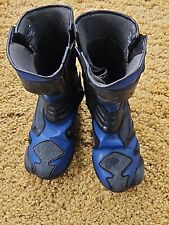 Motorcycle boots leather for sale  LEICESTER