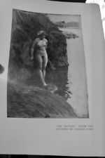 1910 Anders Anger Dowager Queen The Bather Ferdinand Boberg Notre Dame Skeppsholm, used for sale  Shipping to South Africa
