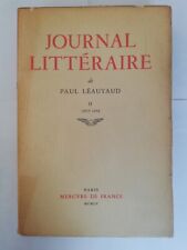 Paul leautaud journal d'occasion  Paris XVIII