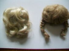 Perruques poupee blondes d'occasion  Sainte-Savine