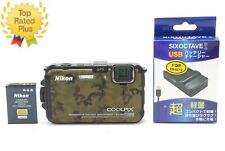 [Quase em perfeito estado] Nikon COOLPIX AW100 16 MP CMOS câmera digital à prova d'água GPS JAPÃO comprar usado  Enviando para Brazil