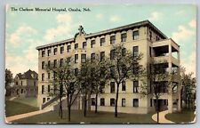 Cartão postal Clarkson Memorial Hospital Omaha Nebraska c1910 N748, usado comprar usado  Enviando para Brazil