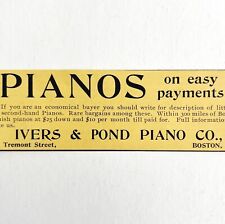 Ivers pond piano for sale  Cambridge