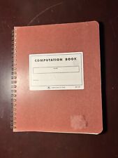 Computation Book, Ampad Graph Ruled, 75 Sheets , 1/4 Inch Grid *m for sale  Shipping to South Africa