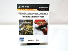 Uncharted 3 / God of War 3 Dual Pack Ultimate Adventure Pack versão asiática na caixa! comprar usado  Enviando para Brazil