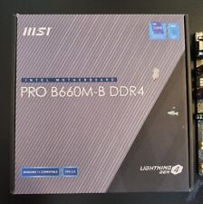 Msi pro b660m for sale  OSWESTRY