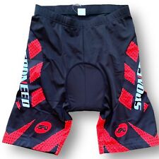 Sponeed Men's Cycling Shorts Padded Bicycle Riding Shorts Size Large - Black/Red, used for sale  Shipping to South Africa