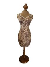 Manequim forma vestido de mesa papel machê base de madeira e decoração superior display 24"" comprar usado  Enviando para Brazil