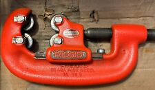 Used, Ridgid 32870 Model 42-A Heavy-Duty 4-Wheel Pipe Cutter, 3/4" - 2" Pipe Capacity for sale  Shipping to South Africa