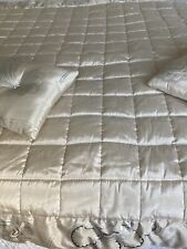 Cream bed throw for sale  WEST DRAYTON