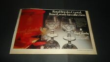 Royal brierley crystal for sale  Shipping to Ireland