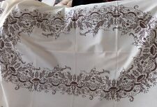 oval tablecloth for sale  SHEFFIELD