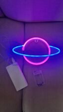 Planet neon sign for sale  EGHAM