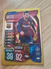 Lionel messi topps for sale  WESTON-SUPER-MARE