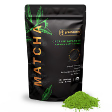 Té verde blando japoneses - Matcha orgánico USDA - Calidad Premium Leche -100 g segunda mano  Embacar hacia Argentina
