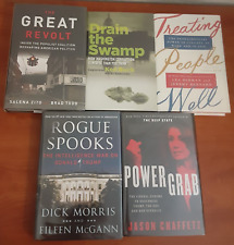 LOTE de 5 livros Pro Donald Trump HC direita republicana MAGA eleição presidencial EUA comprar usado  Enviando para Brazil