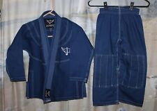 Conjunto de Kimono e Calça Blue Jayefo® Unissex Juvenil Jiu-Jitsu™ Artes Marciais - Tamanho K-0 comprar usado  Enviando para Brazil
