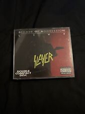Decade of Aggression: Live [PA] por Slayer (CD, Jul-2007, 2 Discos, Legado) Testado comprar usado  Enviando para Brazil