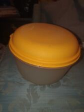 vintage tupperware orange bowl for sale  LEEDS