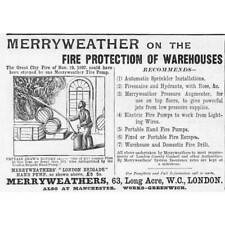 Merryweather fire protection for sale  GLASGOW