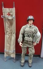 Personalizado Segunda Guerra Mundial EE. UU. Soldado - Médico con camilla plegable (escala 1/6) segunda mano  Embacar hacia Argentina