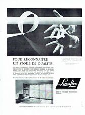 Publicité Advertising 087  1960  les stores en aluminium  Luxaflex-Thermofort comprar usado  Enviando para Brazil