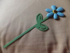 Flower bookmark blue for sale  CONGLETON