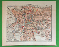Leipzig stadtplan 1897 gebraucht kaufen  Bordesholm