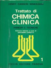Trattato chimica clinica usato  Italia