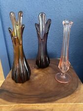 five vases glass for sale  Tahlequah