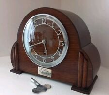westminster oak mantel clock for sale  LONDON