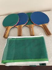 Tenis de mesa/ping pong con 4 paletas y red segunda mano  Embacar hacia Argentina