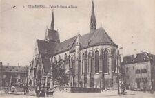 Cpa strasburg church d'occasion  Expédié en Belgium