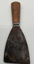 Raspador de faca vintage Red Devil cabo de madeira pinos de latão EUA 3” (31), usado comprar usado  Enviando para Brazil