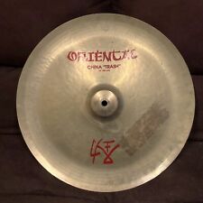 Prato Zildjian 16" porcelana oriental "lixo" bronze fundido perfil médio comprar usado  Enviando para Brazil