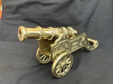 Vintage brass cannon for sale  SWANSEA