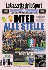 Gazette Dello Sport 23/04/2024 FC Inter Champion D'Italie 2024 Scudetto N°20 comprar usado  Enviando para Brazil
