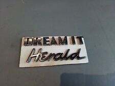Triumph herald badges for sale  ENFIELD