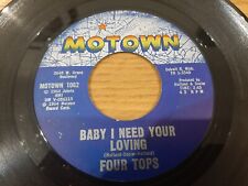 FOUR TOPS - BABY I NEED YOUR LOVING / CALL ON ME - MOTOWN 1062 -NORTHERN SOUL segunda mano  Embacar hacia Argentina