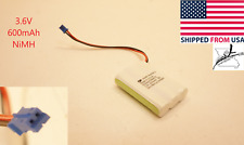 3.6V Ni-MH Battery Pack 600mAh Memory Keeper/Saver Power Supply 2 Pin Connector , used for sale  Shipping to South Africa