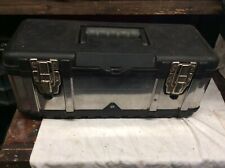 Metal tool box for sale  BURY